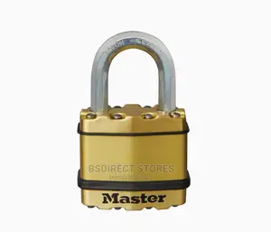 MASTERLOCK 45mm Heavy Duty Padlock Laminated Steel/Brass