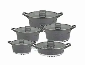10-Piece Granite Cookware Pot Set
