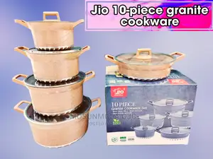 10-Piece Granite Cookware Pot Set