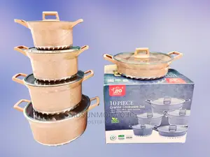 10-Piece Granite Cookware Pot Set
