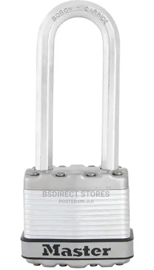 Master Lock Excell Laminated Steel 45mm Padlock-64mm Shackle