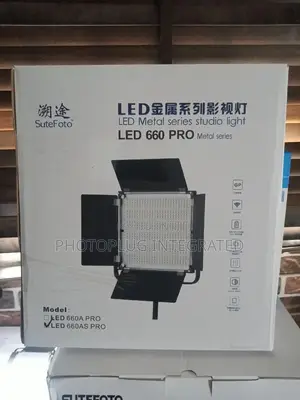 Sutefoto LED 660 Pro AS Video Light With Big Stand