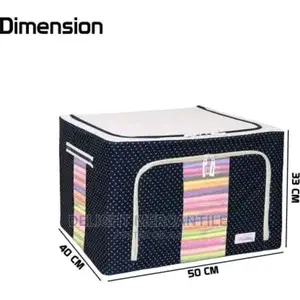 Foldable Laundry Cloth Storage Bag Box