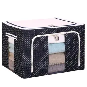 Foldable Laundry Cloth Storage Bag Box