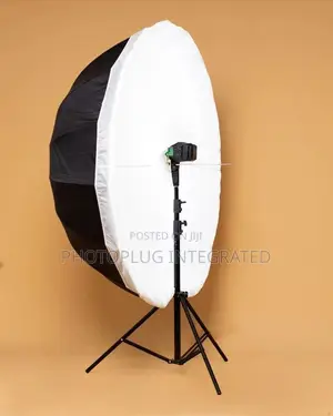 Parabolic Umb Softbox 165cm White Inside With the Diffuser
