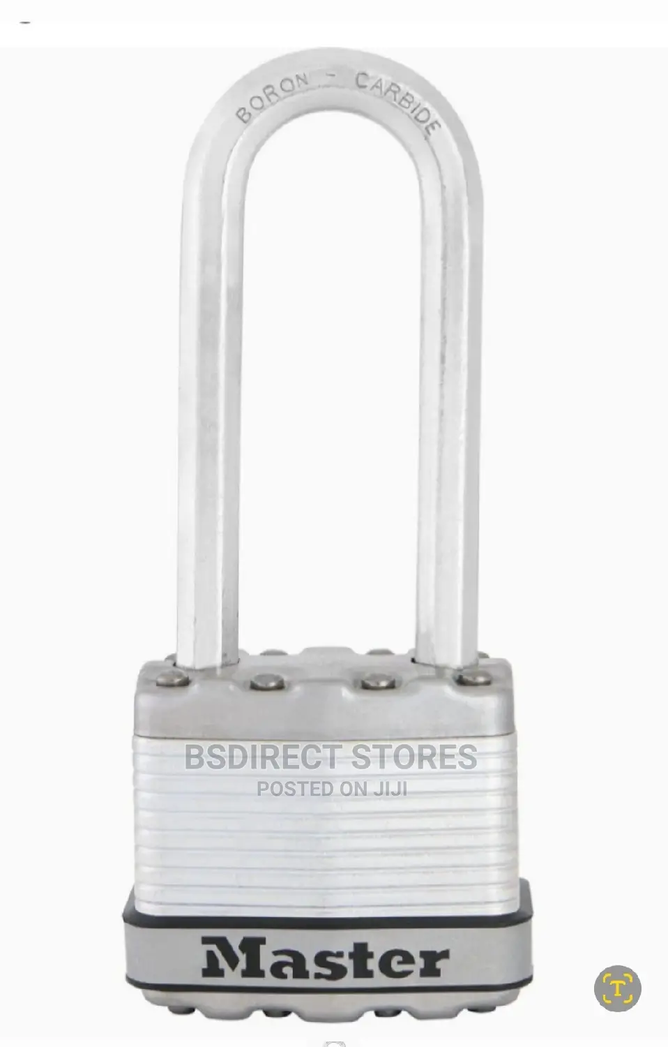Master Lock Excell Laminated Steel 45mm Padlock-64mm Shackle