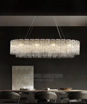 Postmodern Copper Crystal Light Slide to the End