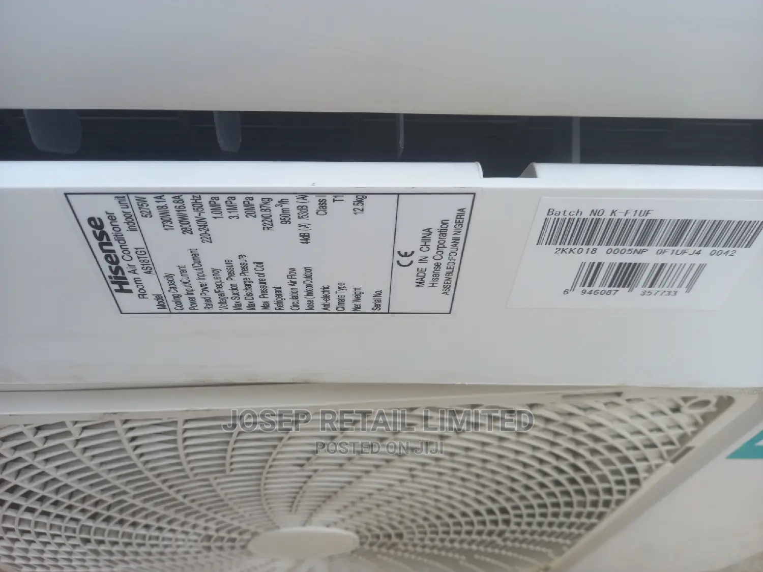 2.5hp Hisense Split Ac Open Box New