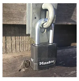 Masterlock Covered Steel Heavy Duty Padlock W54mm 51mm Long Shackle