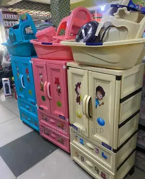 Baby Wardrobe and Bath Set