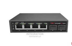 Onv-Poe33064pf Full Gigabit 6-Port Poe Fiber Switch