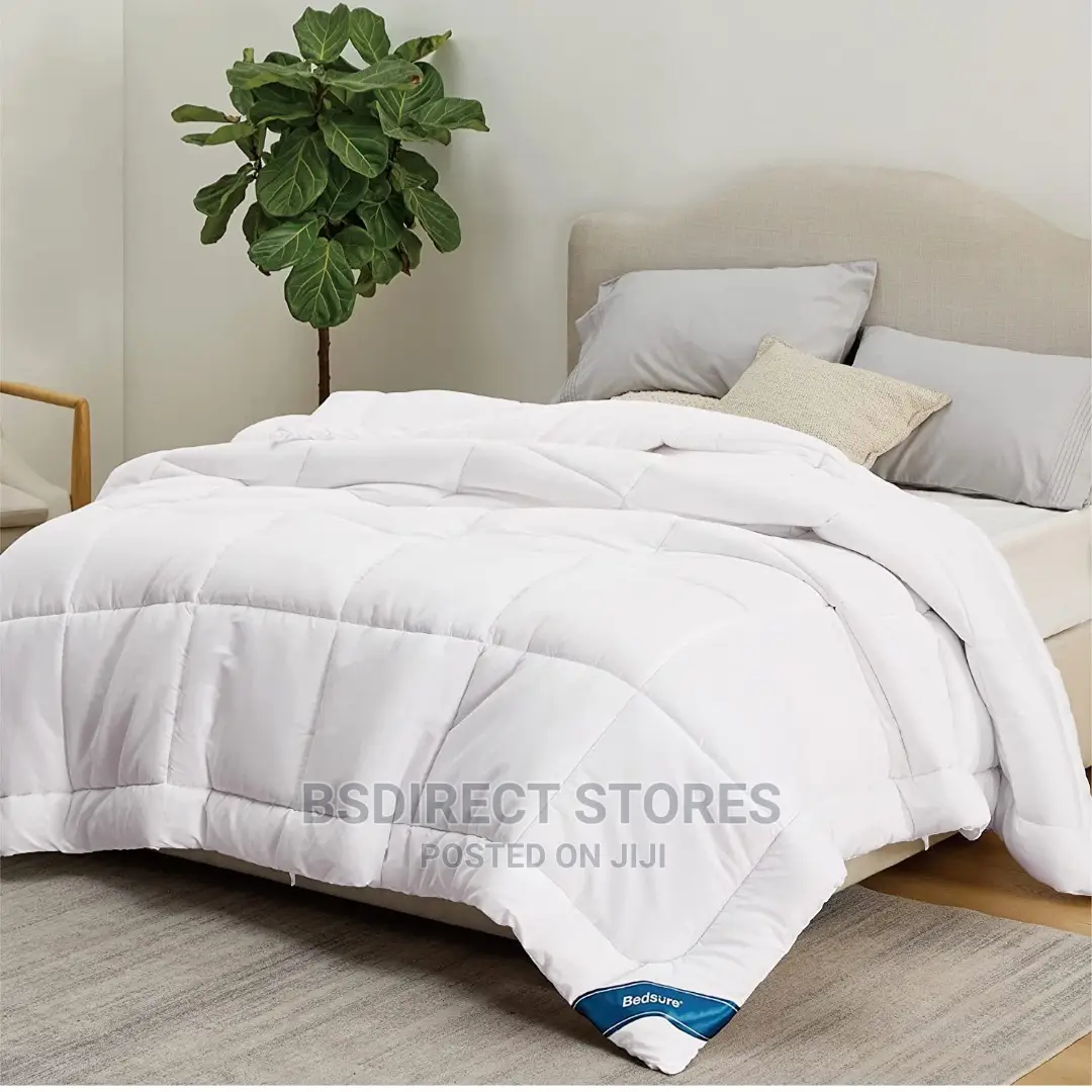 BEDSURE Twin Comforter Duvet Insert - Down Alternative White