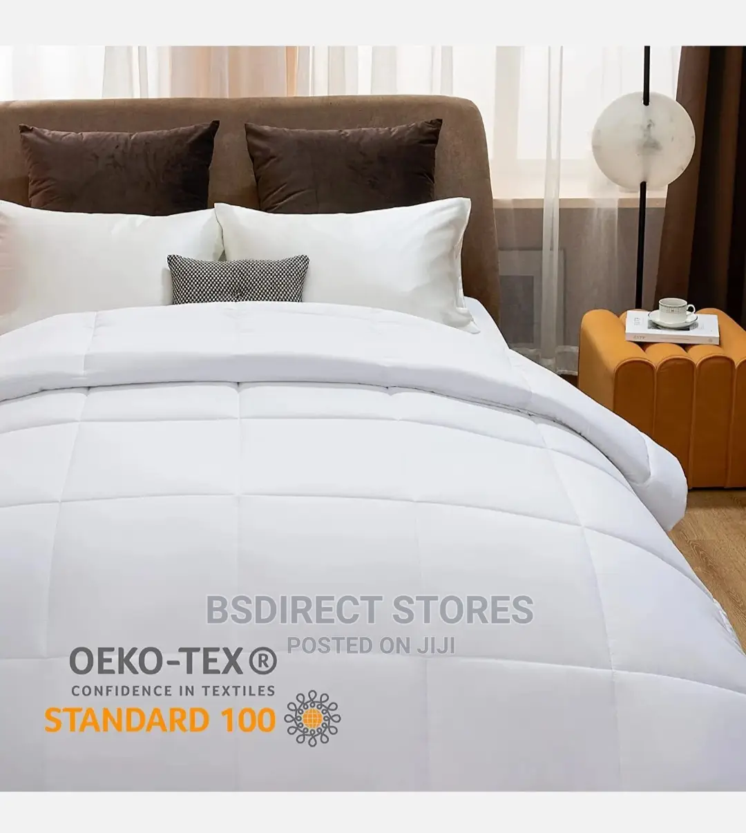 BEDSURE Twin Comforter Duvet Insert - Down Alternative White