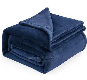 Bedsure Fleece Bedspread King Size Microfiber Solid Blanket
