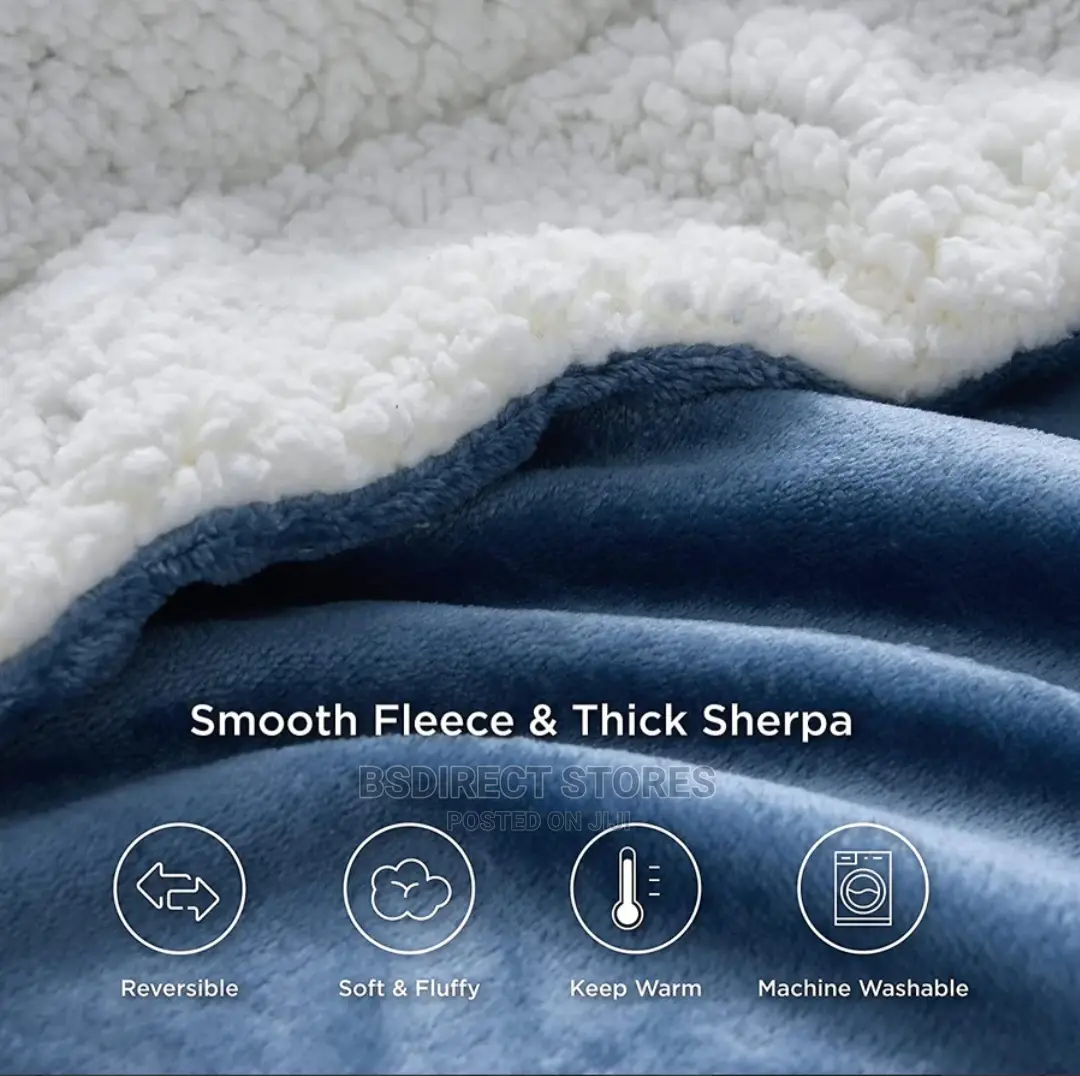 Bedsure Fleece Bedspread King Size Microfiber Solid Blanket