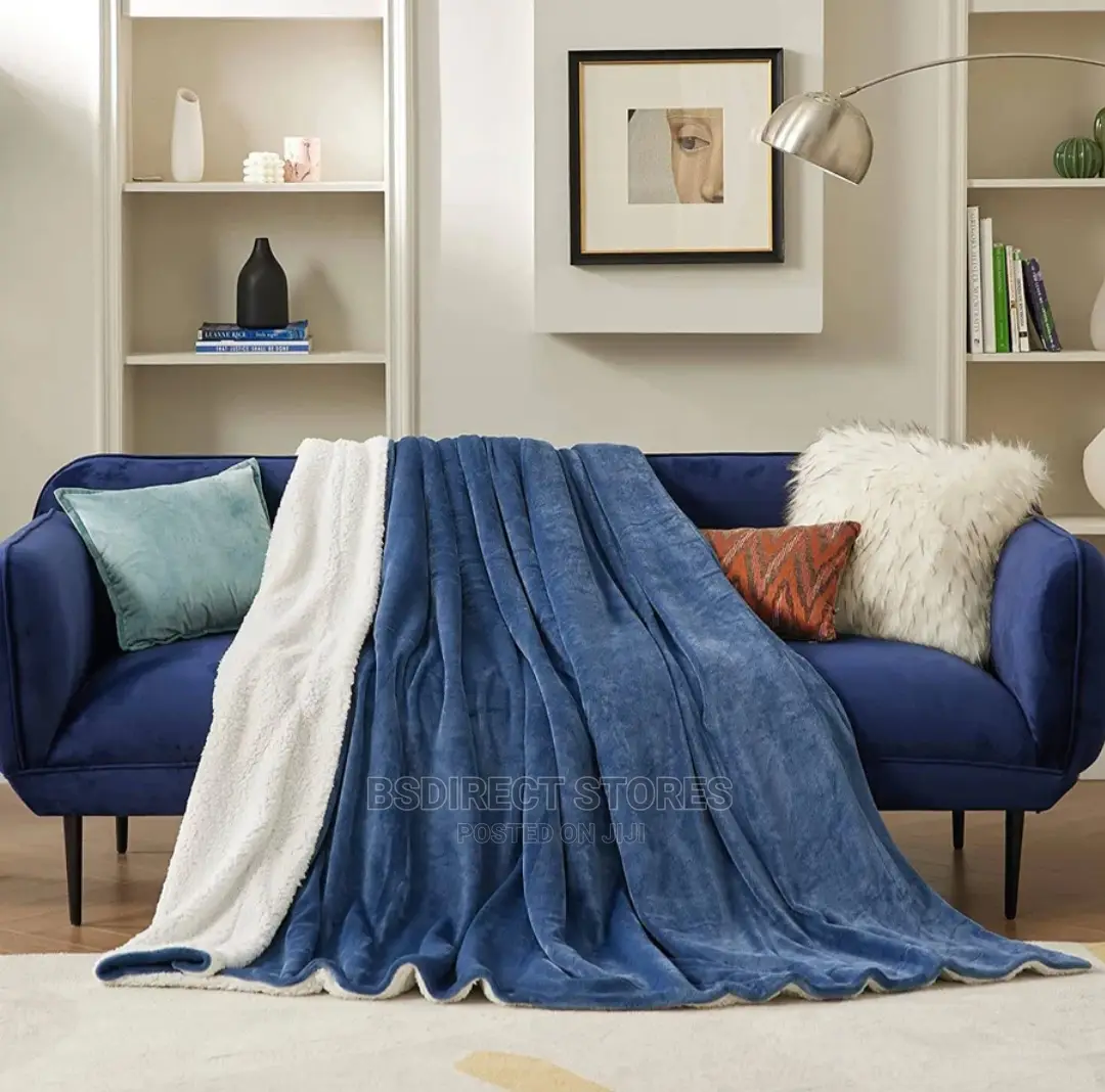 Bedsure Fleece Bedspread King Size Microfiber Solid Blanket