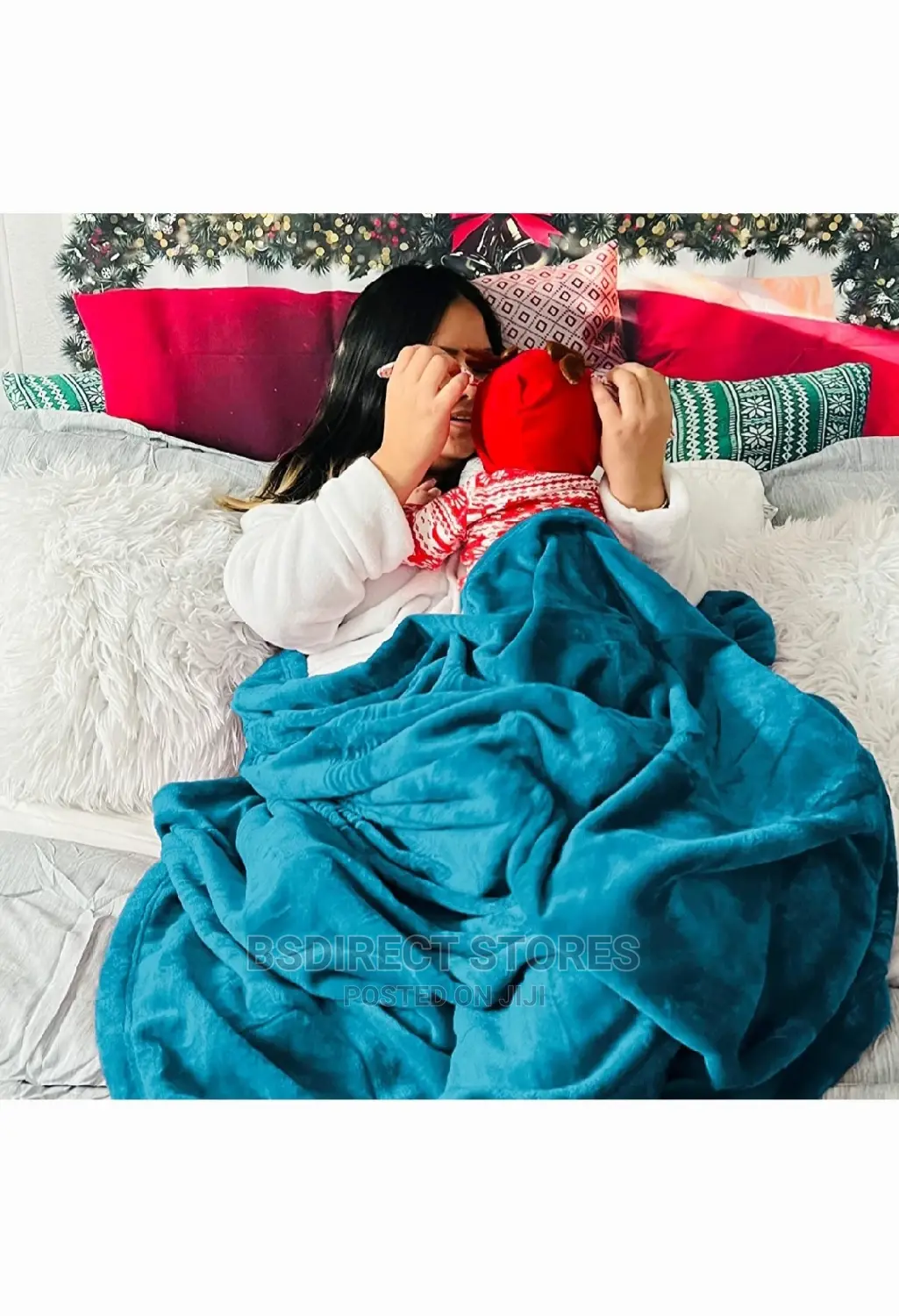 Bedsure Fleece Bedspread King Size Microfiber Solid Blanket