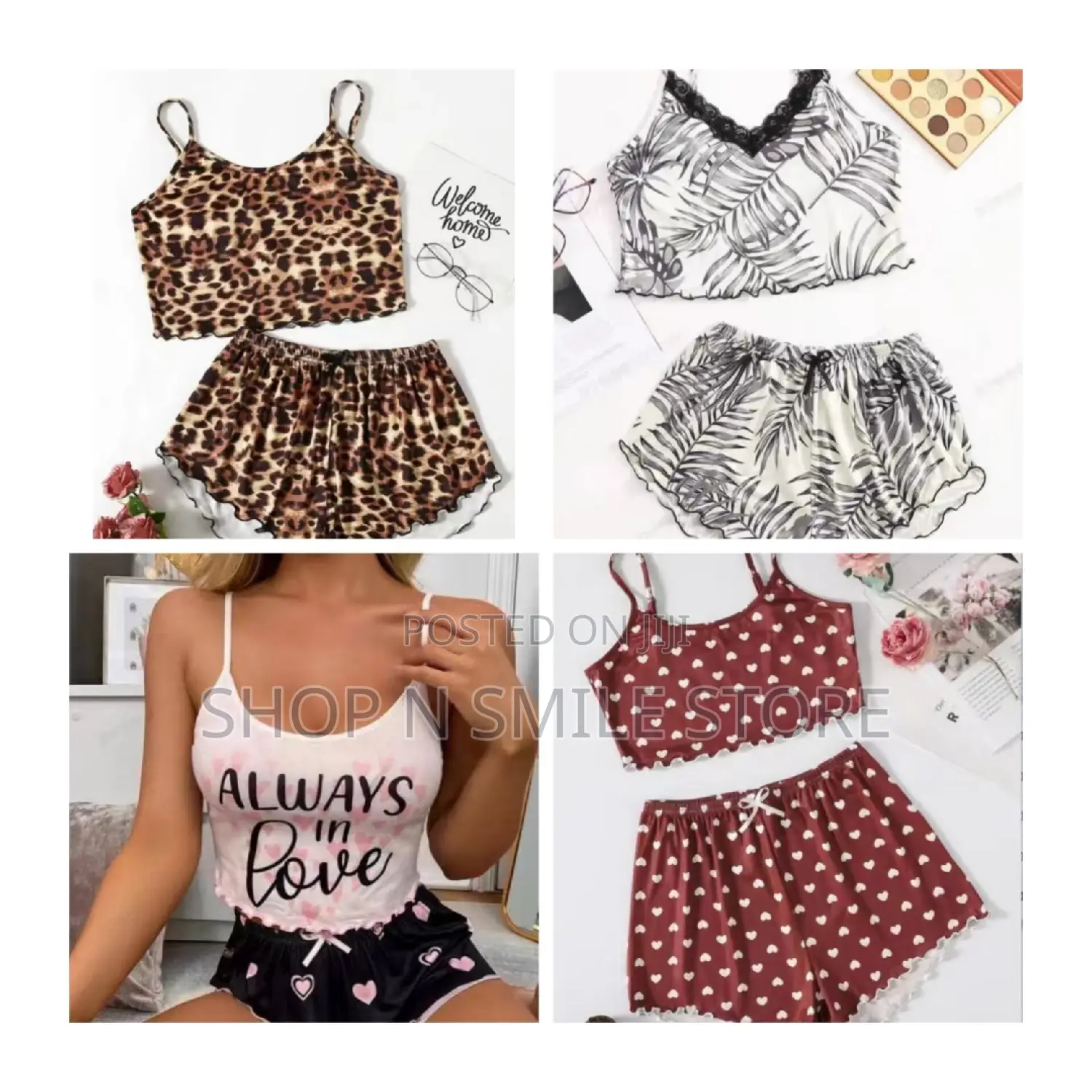 Ladies 2 Pieces Loungewear Set