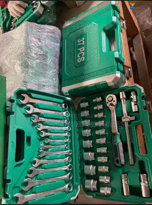 Quality 37pics of Socket and Spanner Set Box