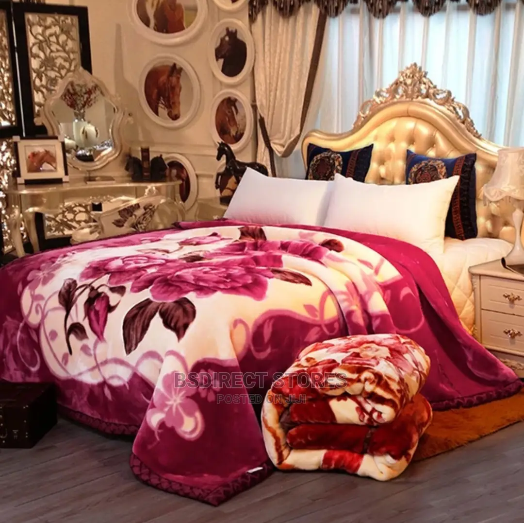 Moonstar London King Size Blanket Double Sided Extra Thick
