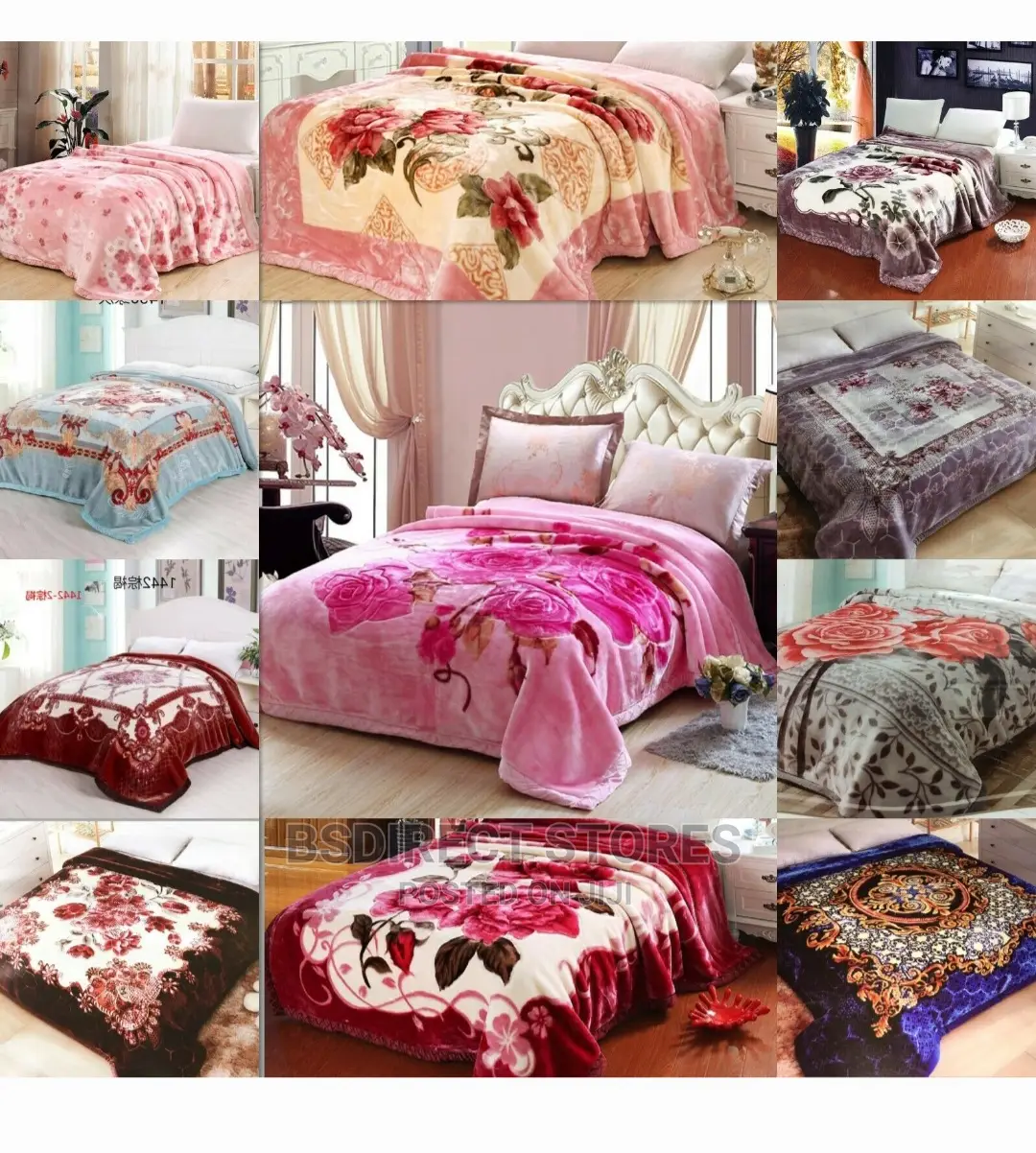 Moonstar London King Size Blanket Double Sided Extra Thick