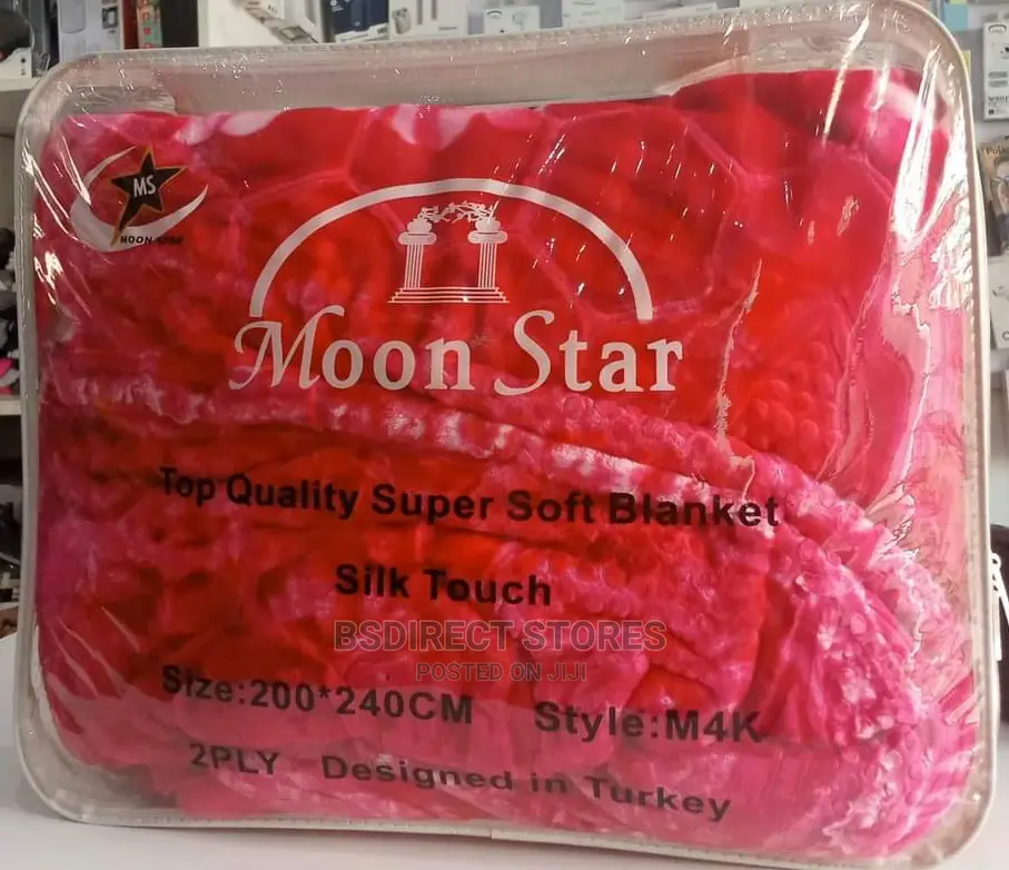 Moonstar London King Size Blanket Double Sided Extra Thick