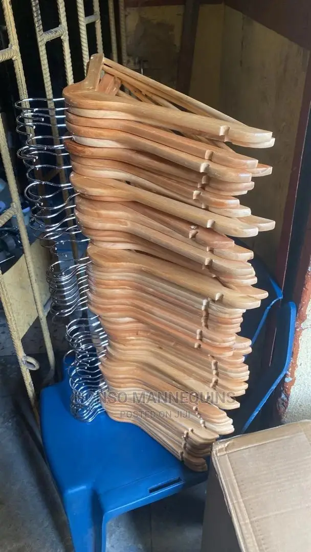 Sets of Brand New Wooden Clothes Hangers in Lagos Island (Eko) Home