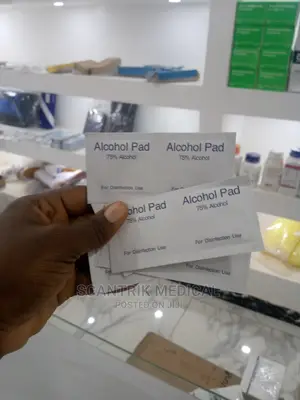 Portable Alcohol Prep Pads Used Disinfectant