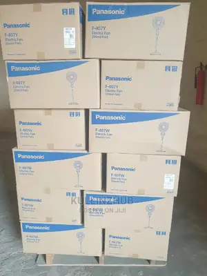 Original Panasonic Standing Fan With Light,Timer { F-407w}