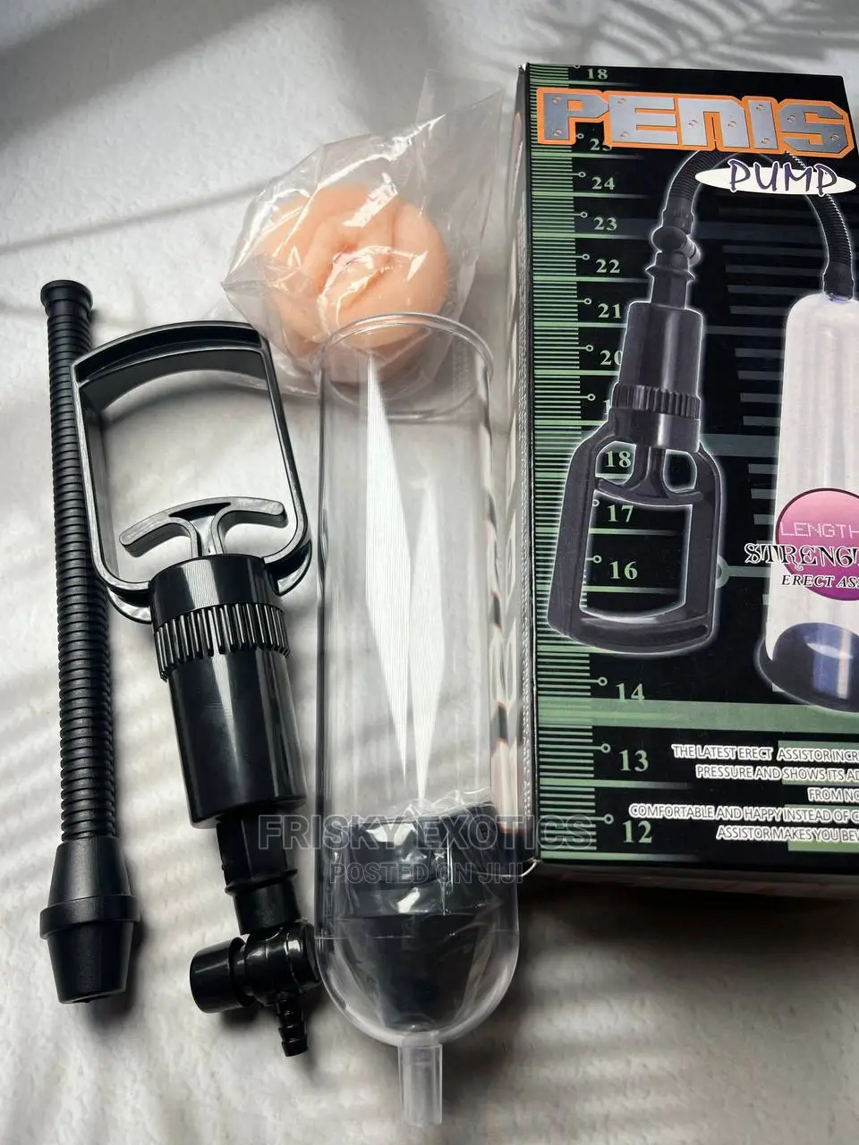 Manual Penis Pump for Weak Erection and Enlargement