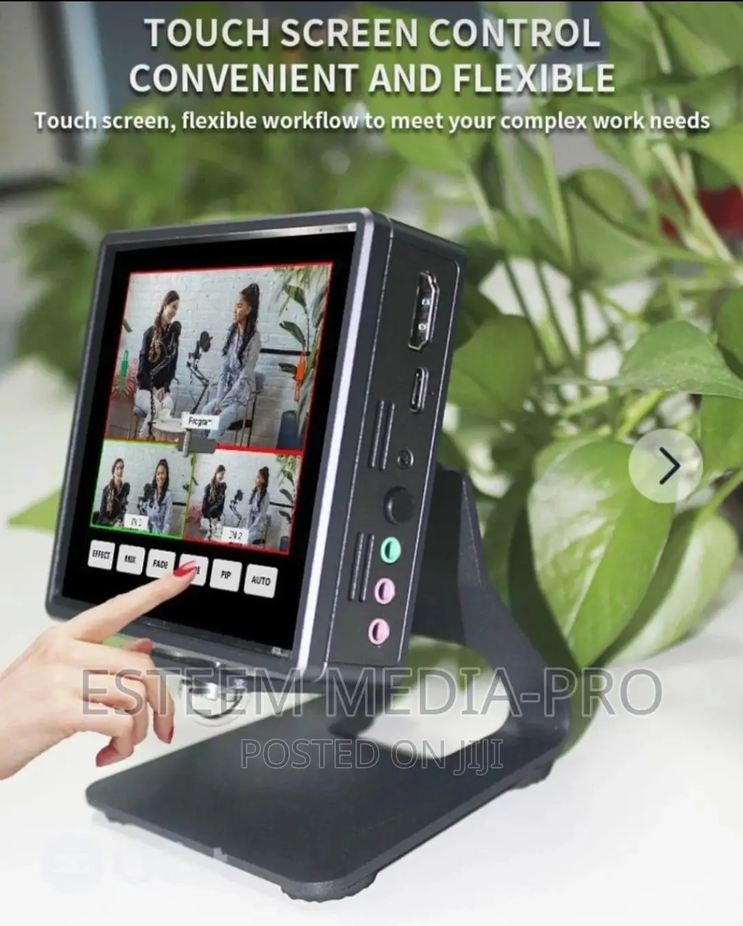 2 Inputs Channels HDMI Live Video Switcher Swing Stand