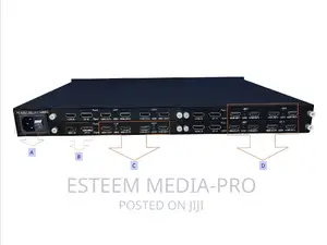 16slides Video Wall Controller Rotary Stitching Processor