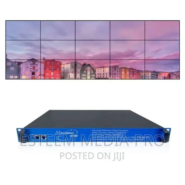 16slides Video Wall Controller Rotary Stitching Processor
