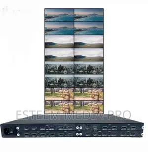 16slides Video Wall Controller Rotary Stitching Processor
