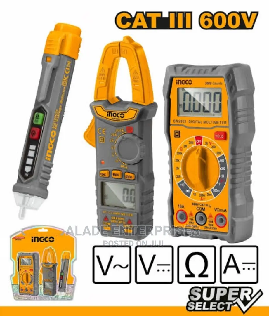 Ingco Set of Electrical Test Kit 3 Pcs