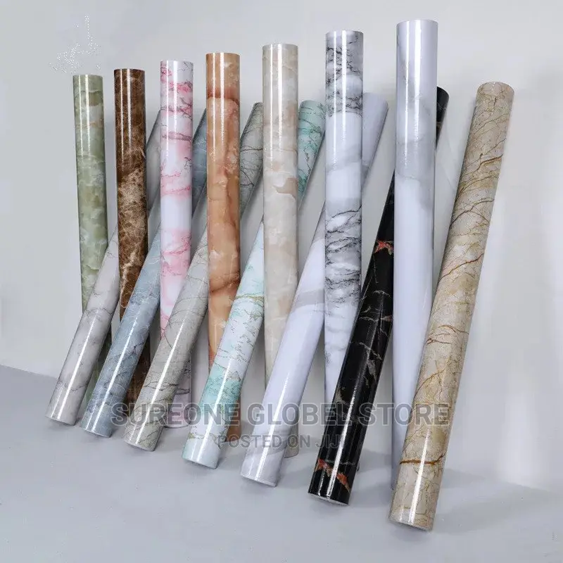 Waterproof Marble Self Adhesive Wall Paper