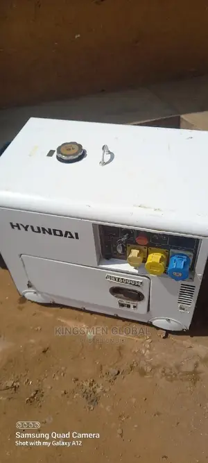 Hyundai 6.5kva Silent Standby Single Phase Diesel Generator