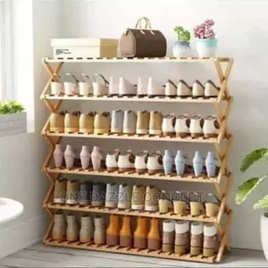 Bamboo Shoe Rack