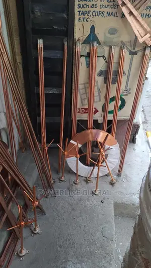 Earth Rod/ Copper Tape/ Thunder Arrestors for Buildings