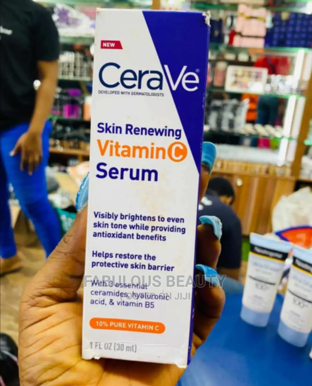 Cerave Vitamin C Serum With Hyaluronic Acid