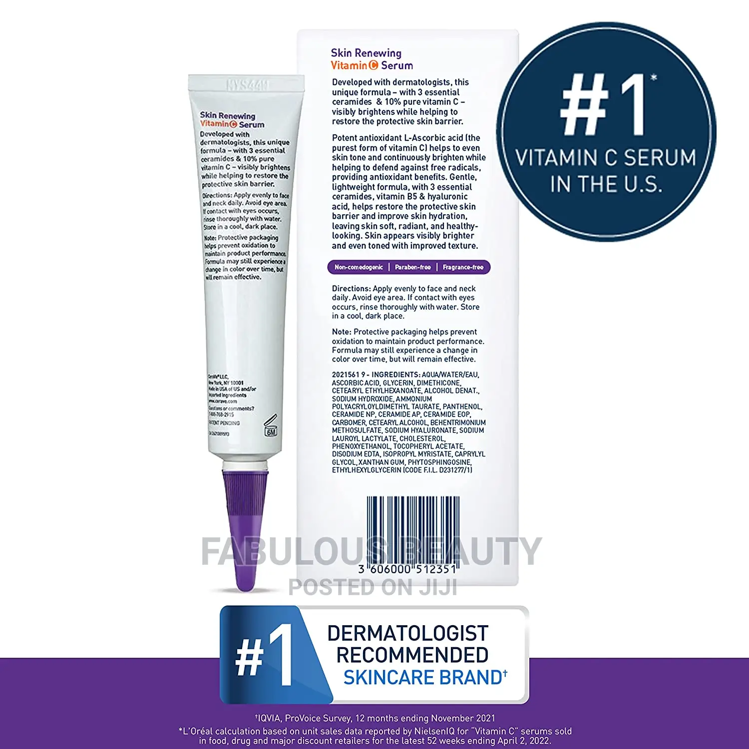 Cerave Vitamin C Serum With Hyaluronic Acid