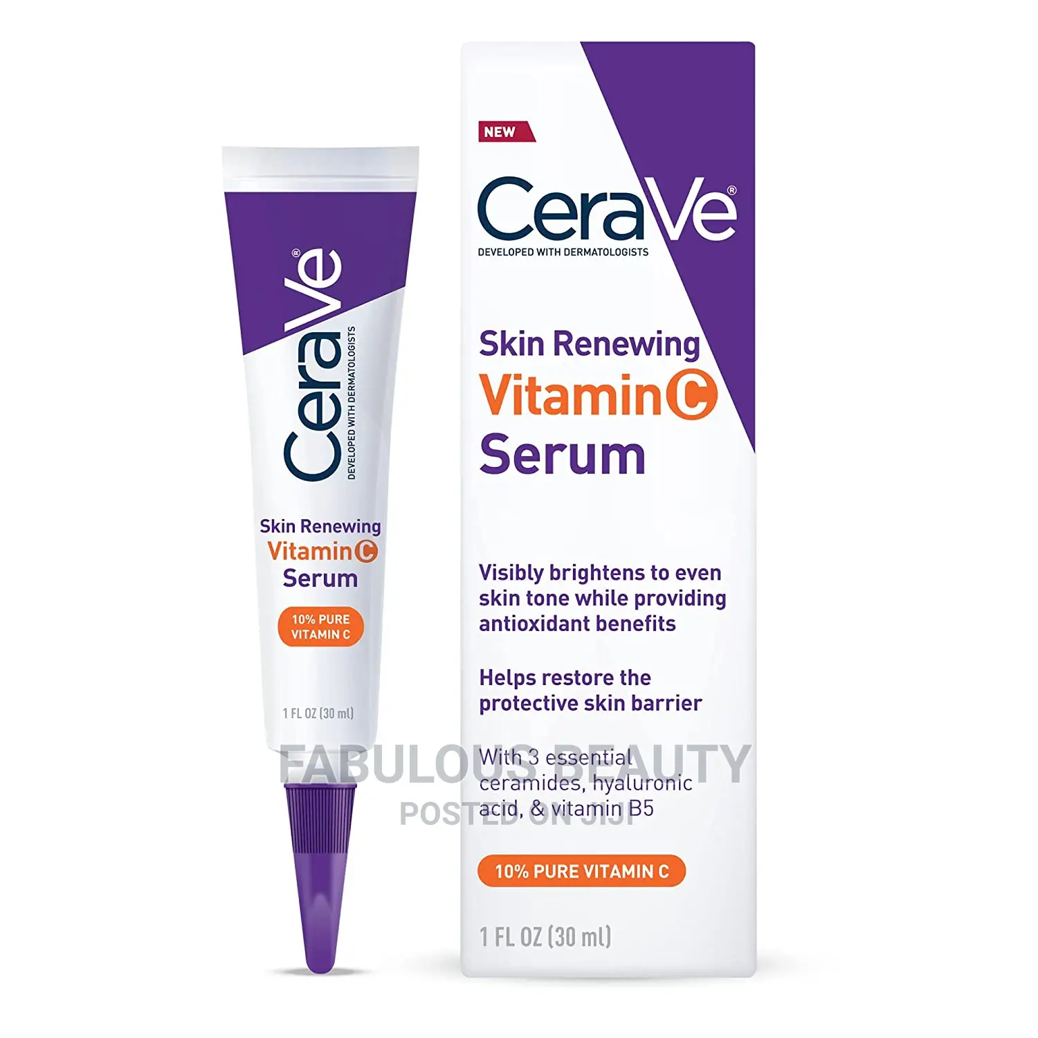Cerave Vitamin C Serum With Hyaluronic Acid