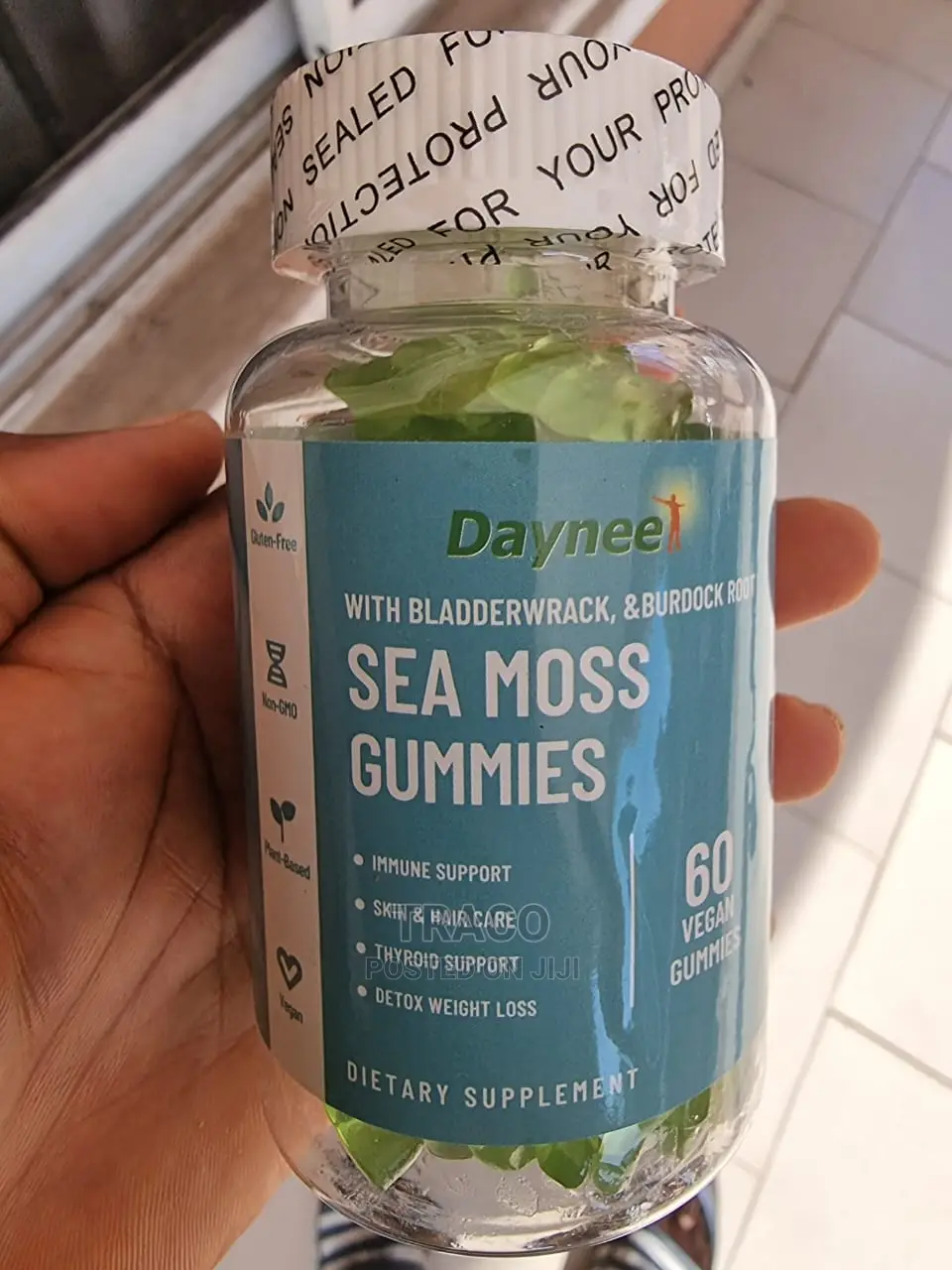 Sea Moss Gummies With Bladderwrack and Burdock Root