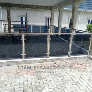Stainless Glass Sit-Out Railing