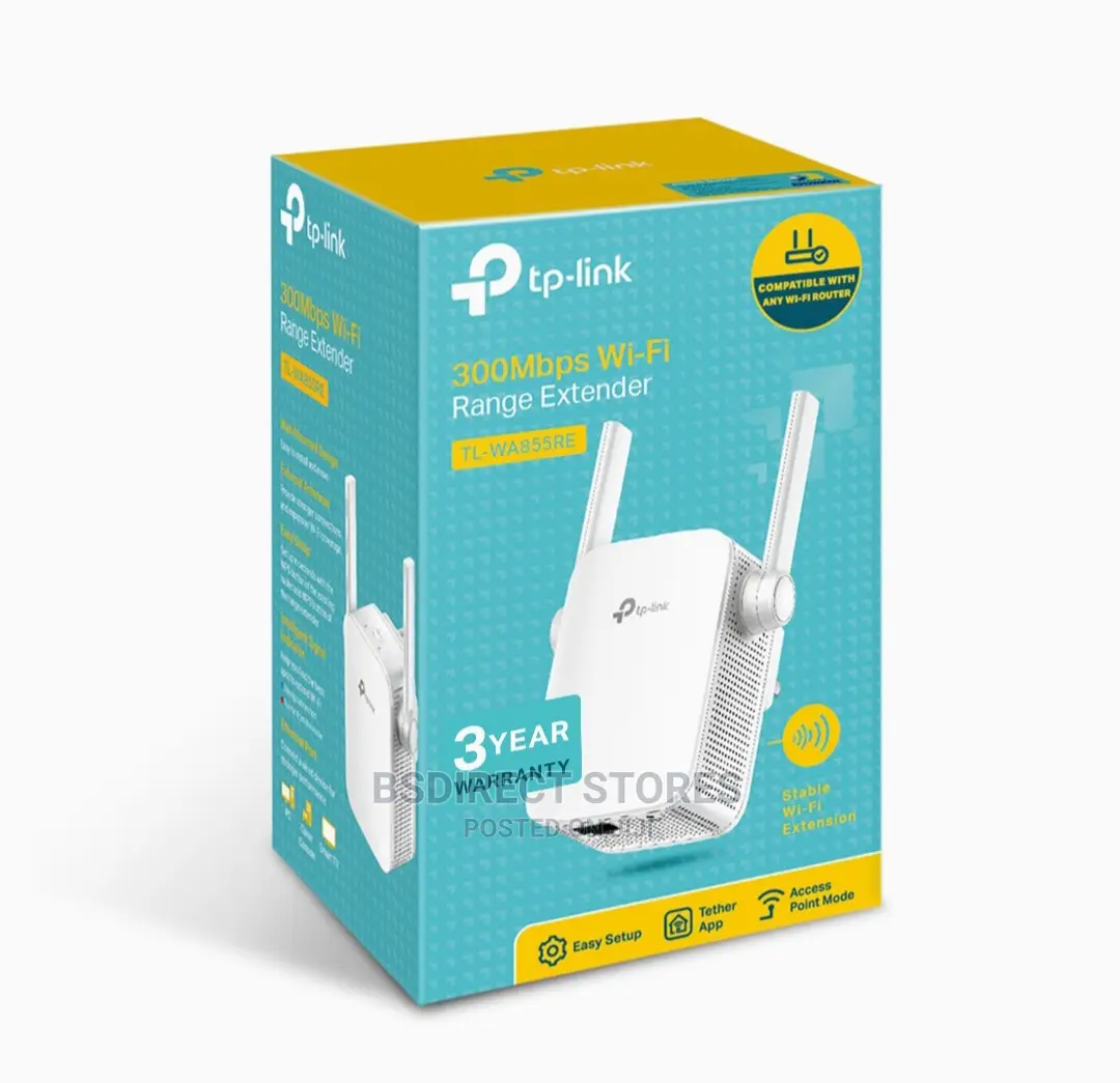 Tp-Link 300mbps Wi-Fi Range Extender TL-WA855RE