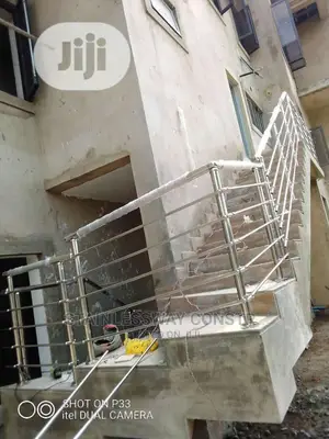Stainless Staircase Outside Railing
