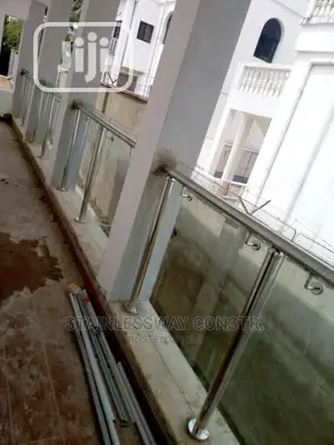 Stainless Clear Glass Balcony Railing