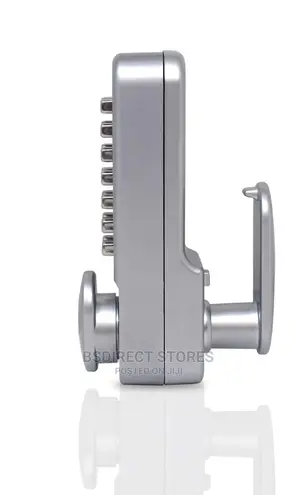 Yale Push Button Door Lock Chrome Finish Hold Open Function