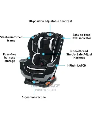 Graco Extend2fit Convertible Car Seat
