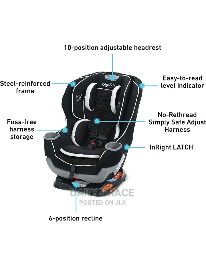 Graco Extend2fit Convertible Car Seat